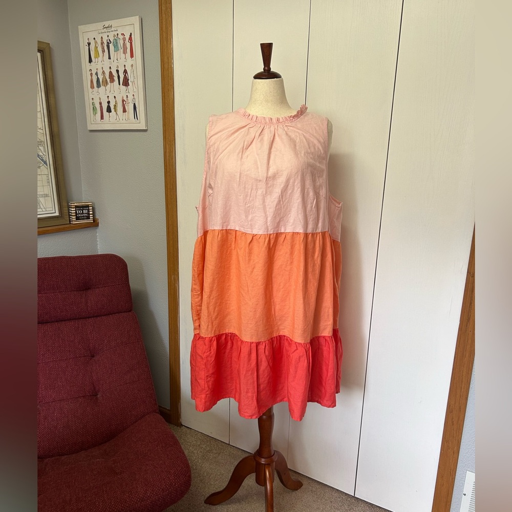 Tiered Dress from St John’s Bay - Size 2X